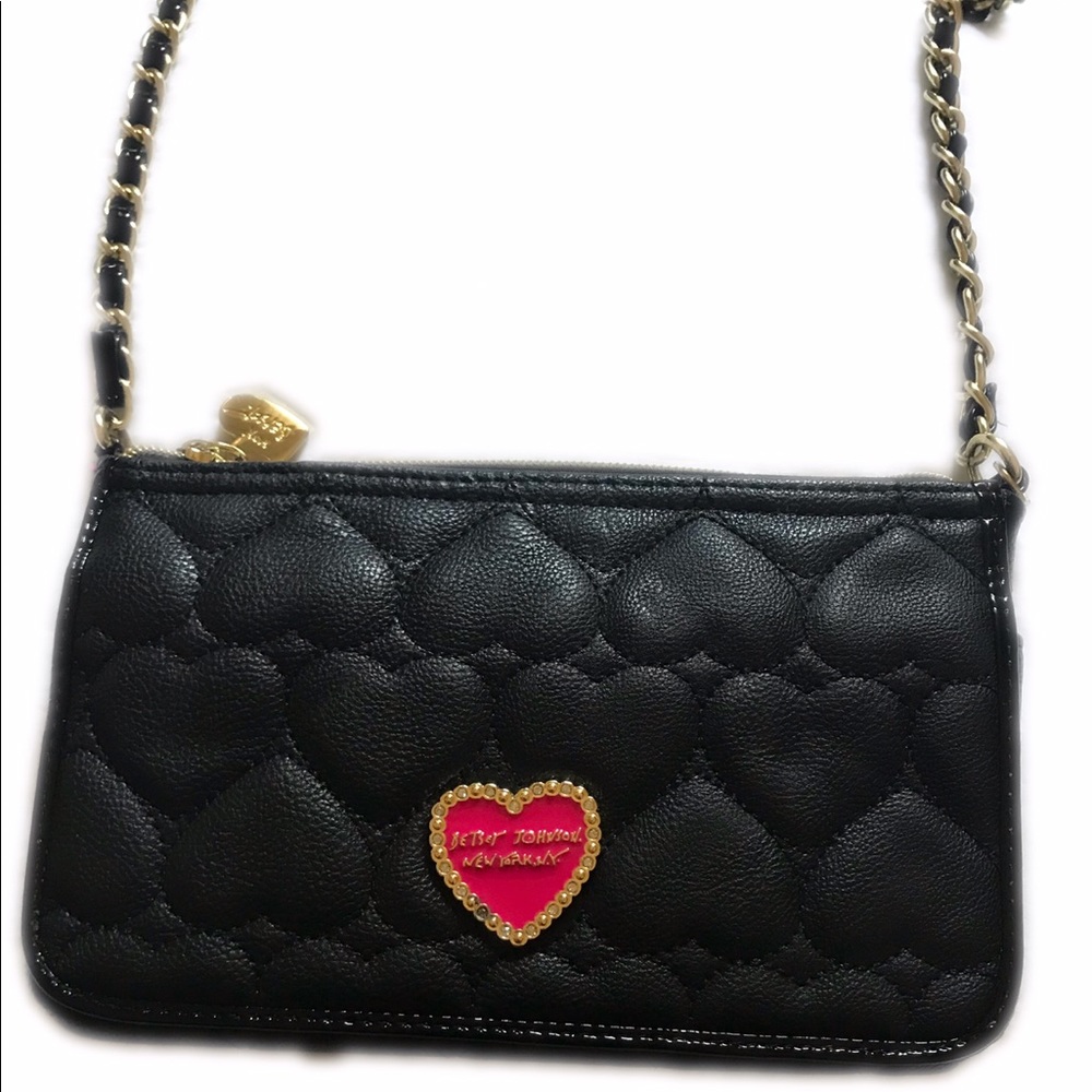 Betsey Johnson Crossbody black / purse